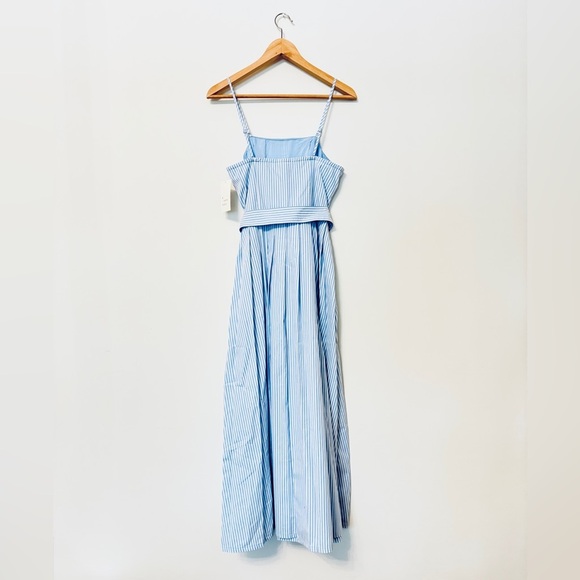 A New Day Blue Maxi Sundress with Spaghetti Straps - Picture 3 of 5